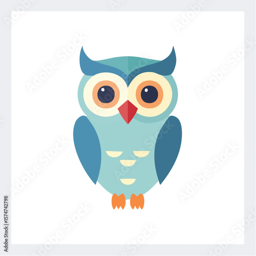 Owl Isolated on a Transparent Background 