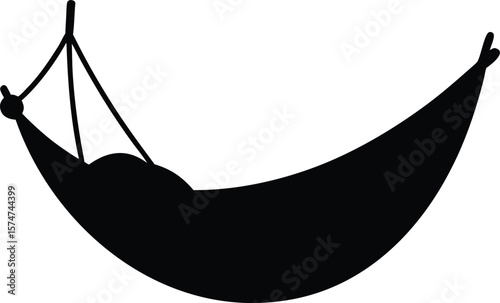 silhouette of a man on a swing
