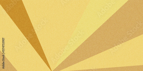 Brown mustard orange gold golden yellow beige white abstract background. Geometric shape. Line stripe corner triangle. Color gradient. Noise grain. Premium. Design. eps10
