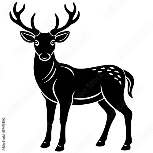 deer vector illustration