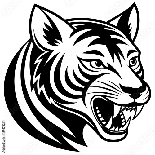 Wallpaper Mural wolf head tattoo Torontodigital.ca