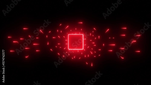 Advanced Futuristic 4K chip set and electric circuit with data transfer moving on dark background for technology cyber and futuristic concept Technology