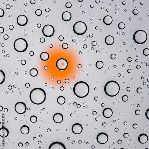 abstract background with bubbles