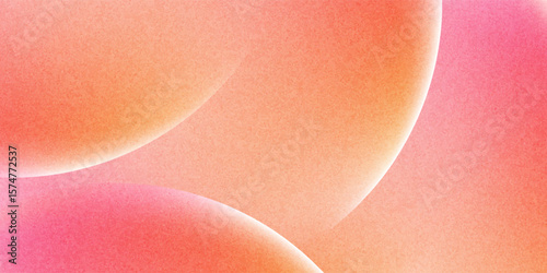 Color gradient, gradation circle, vector grain noise texture holographic blur abstract background. Color watercolor gradient blend mesh of neon iridescent colors gradation
