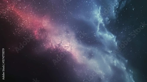Cosmic Nebula in Space