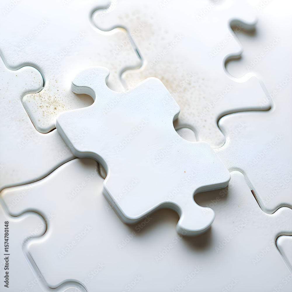 Fototapeta premium jigsaw puzzle pieces