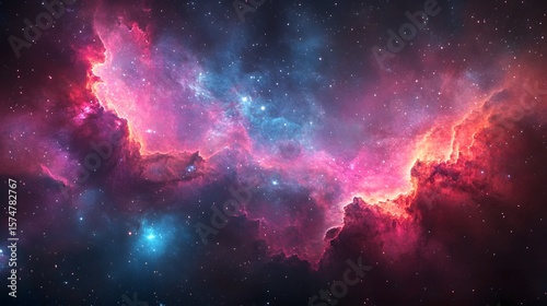 Swirling Nebula in the Galactic Center