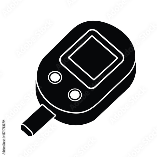 glucometer-on-white-background .