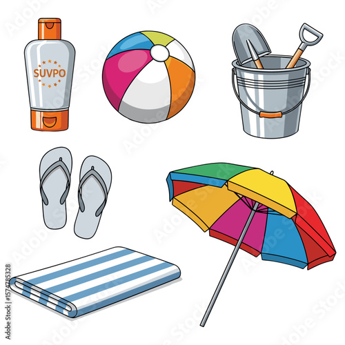 Beach Day Accessories and Essentials