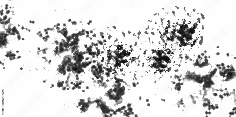 Fototapeta premium Abstract grunge black and white distressed, scratch texture background. concrete wall texture with transparent background. Dust Overlay Distress Grain , Create grungy, dirty, dusty texture effect.
