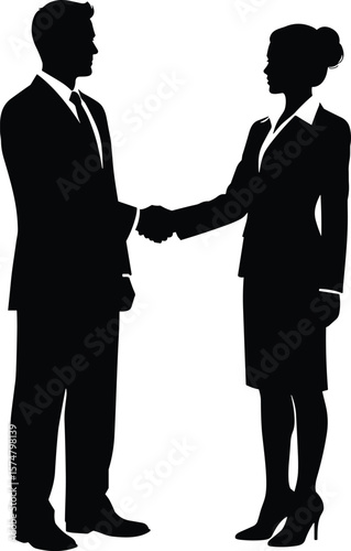 Professional handshake, diverse business team, closing deal, welcoming, unity, trust, agreement, job interview, corporate culture.