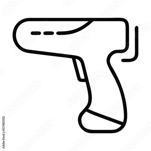 vector illustration of a paint brush