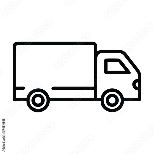 vector delivery truck