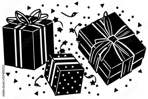 gift box vector illustration