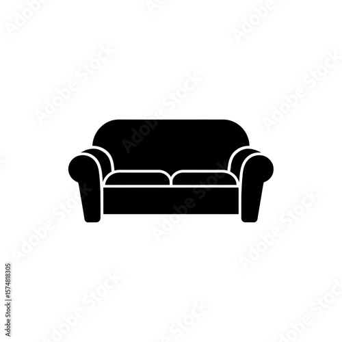 Comfortable and Stylish Couch An Illustration of Relaxing Furniture for Your Home Decor Needs