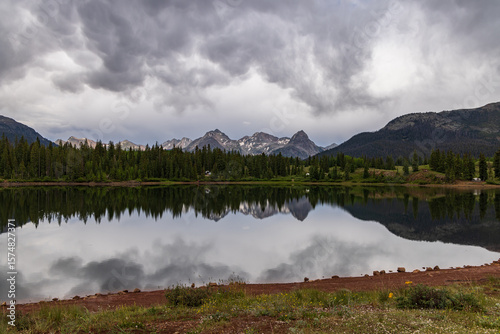 lake in the mountains