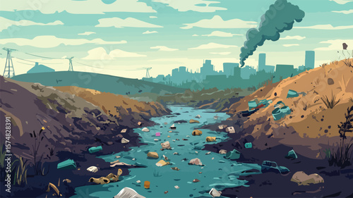 Putrid Mix of Decaying Waste and Toxic Chemicals