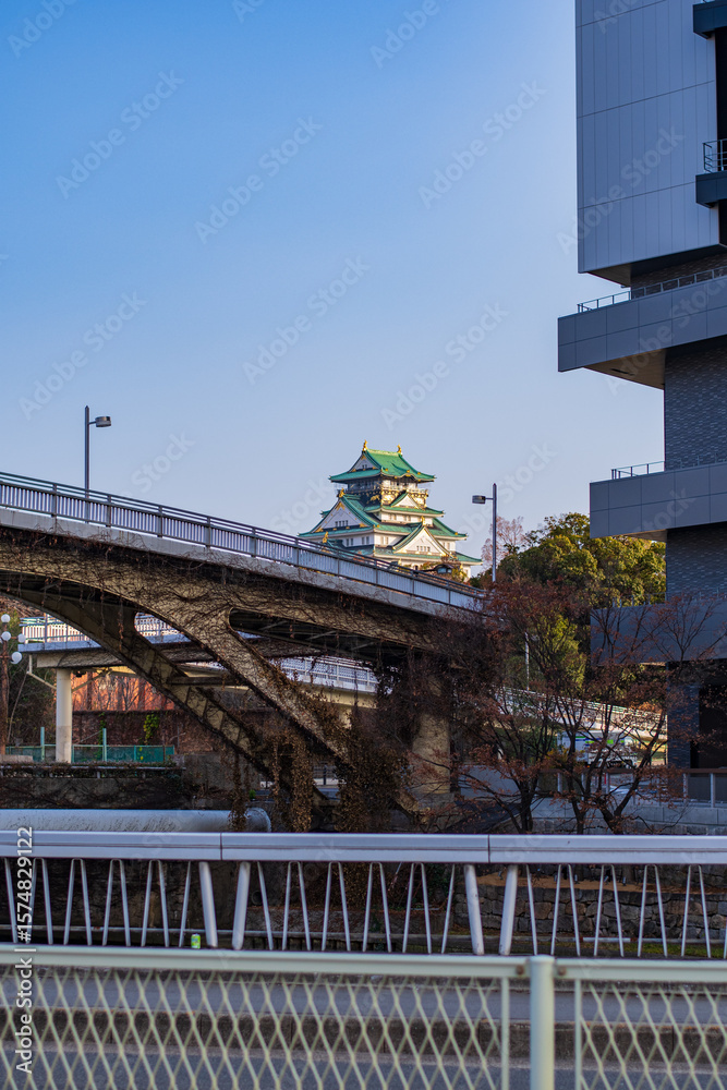 Obraz premium bridge over the river