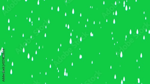 Animated rain on green screen. Animation rain stock video clips in 4K and HD for creative projects. rain green screen effect