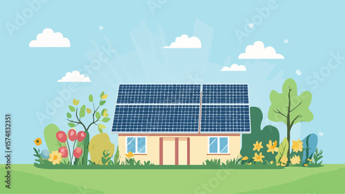 Embrace the Eco-Friendly Movement with Our Informative Green Energy Revolution Image