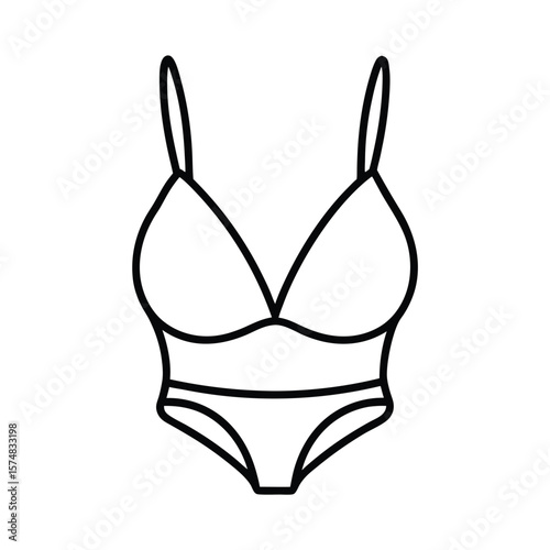 bra and panties icon