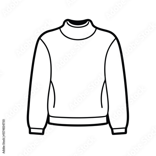 sweater isolated on white background