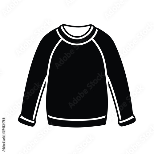vector illustration of a sweater