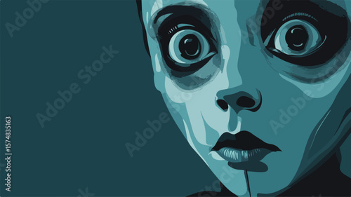 Eerie Reflection of Puppeteer's Face in Cold Dead Eye