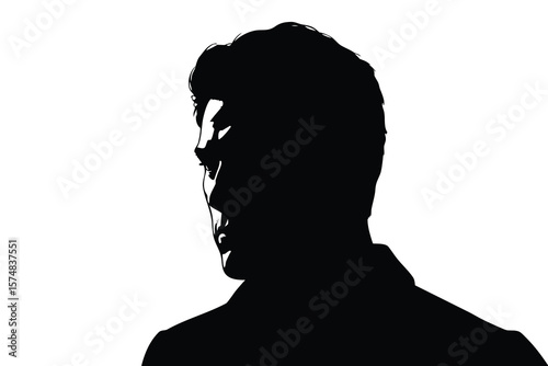 silhouette of a woman