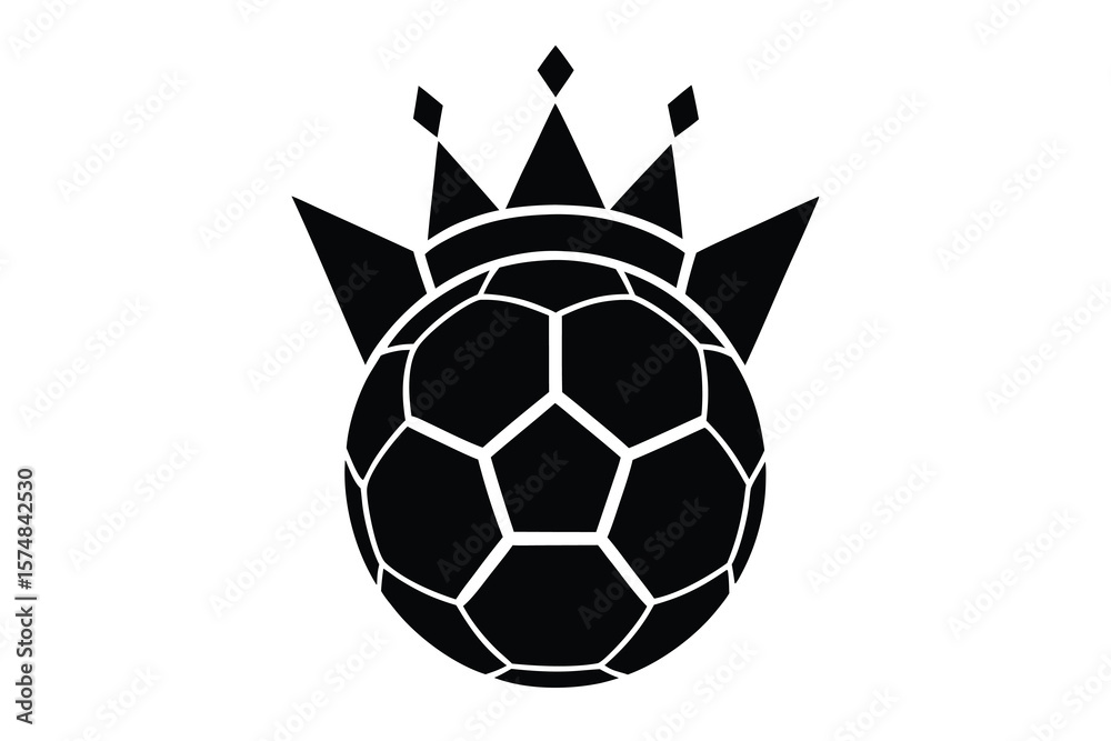 Fototapeta premium golden soccer ball