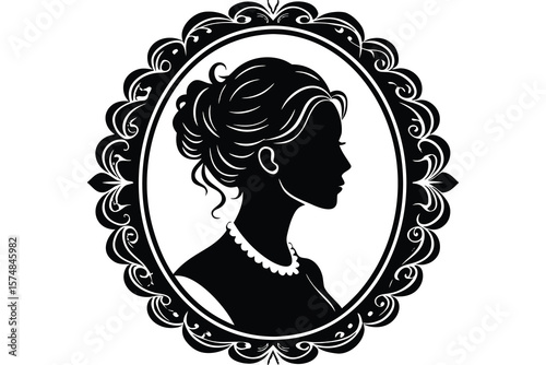 girl with a wreath