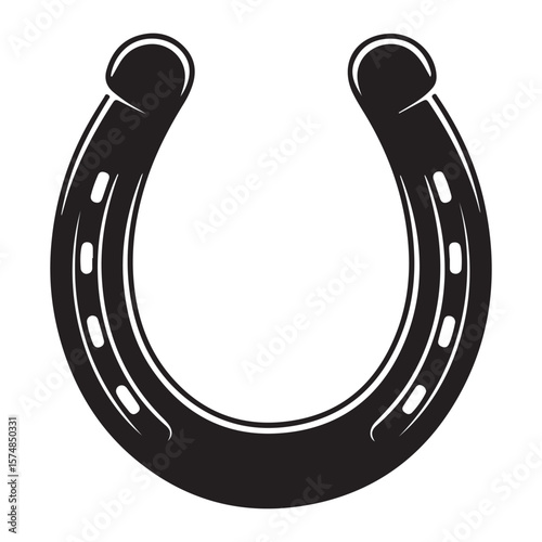 horseshoe vector illustration