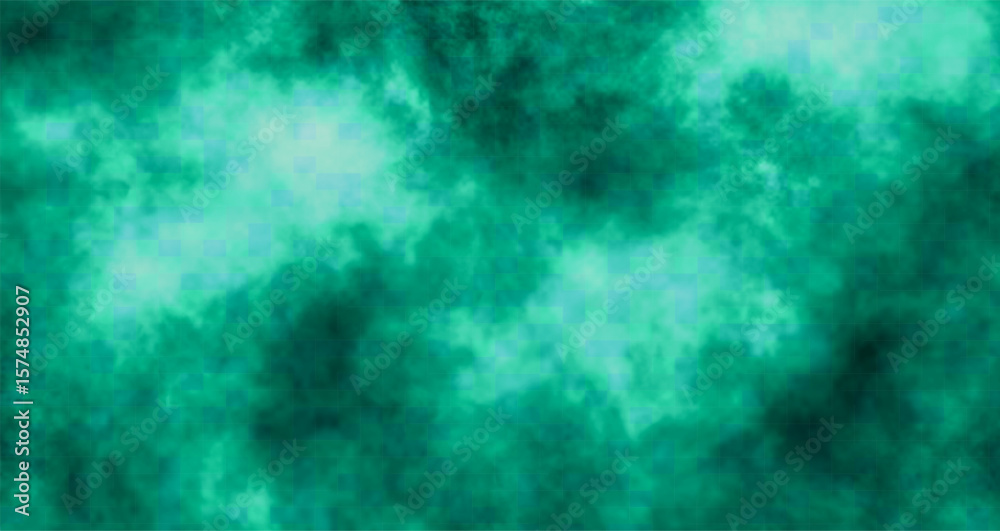 Obraz premium Green background with grid and smoky shadows creates the feeling of a digital map or virtual scheme. Geometric grid emphasizes technical style. Such background is perfect for presentations, scientific