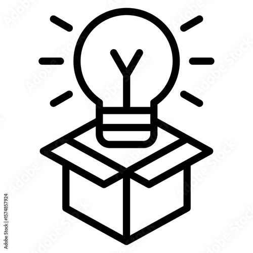 Innovate  Icon Element For Design