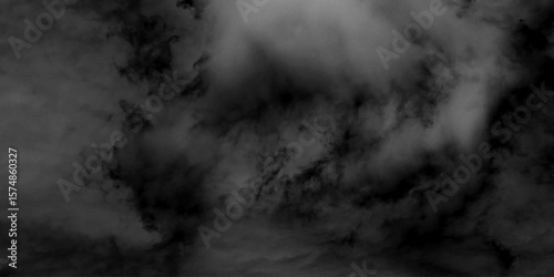 white cloud and black sky textured 