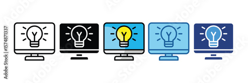 Innovative Solutions  Icon Element For Design