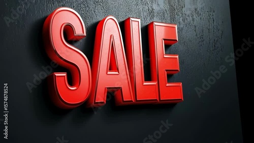 Exciting discount event at local store features eye-catching signage promoting unbeatable offers