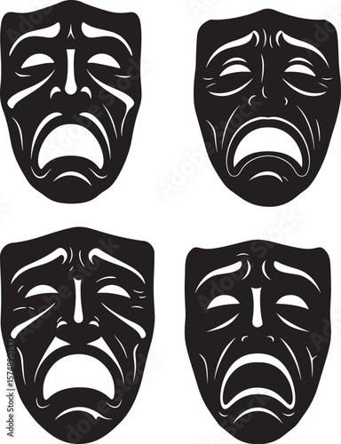comedy and tragedy mask