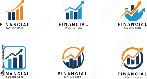 Financial Growth Logos
