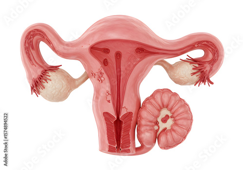 Ovary diagram for madecine 