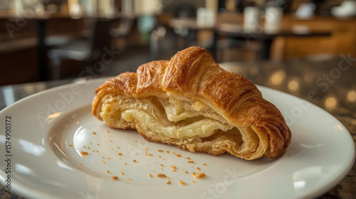 Buttery Cheese-Filled Croissant Delight