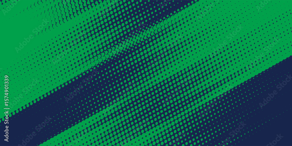 Naklejka premium Dots halftone white and blue color pattern gradient grunge texture background. Dots pop art comics sport style vector illustration halftone. eps10