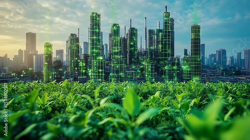 Advanced portrayal of eco industrial design integrating green manufacturing recycled materials and life cycle assessments for sustainable products