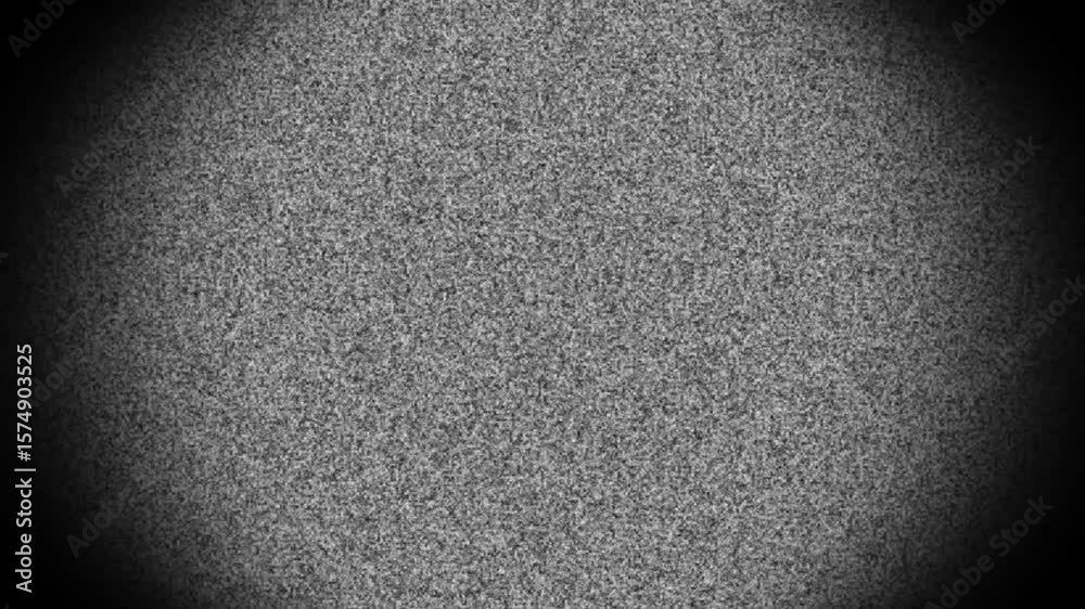 Static Edits TV screen static white noise glitch effect, no signal error, perfect ...