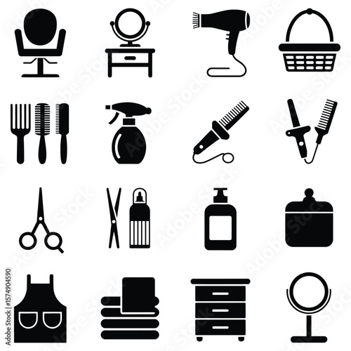 Barber shop tools and accessories barber chair mirror