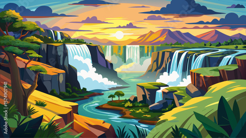 Victoria Falls againskip.
