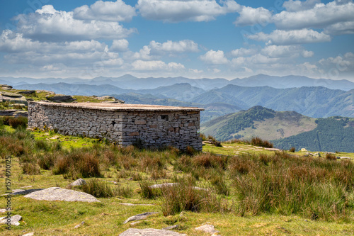 Wallpaper Mural HIGH MOUNTAIN REFUGE ON THE Larrún Peak Torontodigital.ca