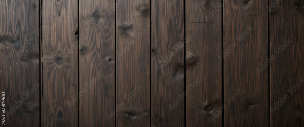 Naklejka premium dark brown wood texture, clean surface, evenly lit, natural and subtle pattern