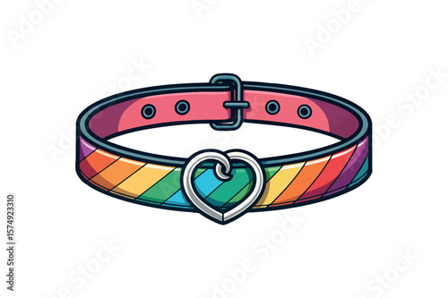 Choker Colorful Logo Vector On White Background.02