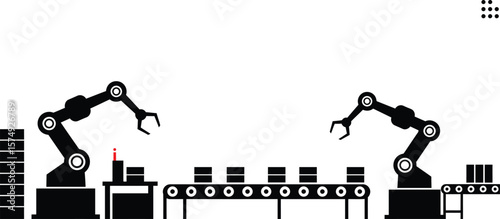 Minimalist Factory Assembly Line